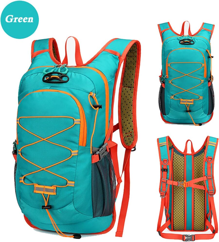 Hiking Backpack 35L Packable Lightweight Camping Backpack Men Women Waterproof Hiking Daypack Outdoor Travel Daypack (Green) - Image 2