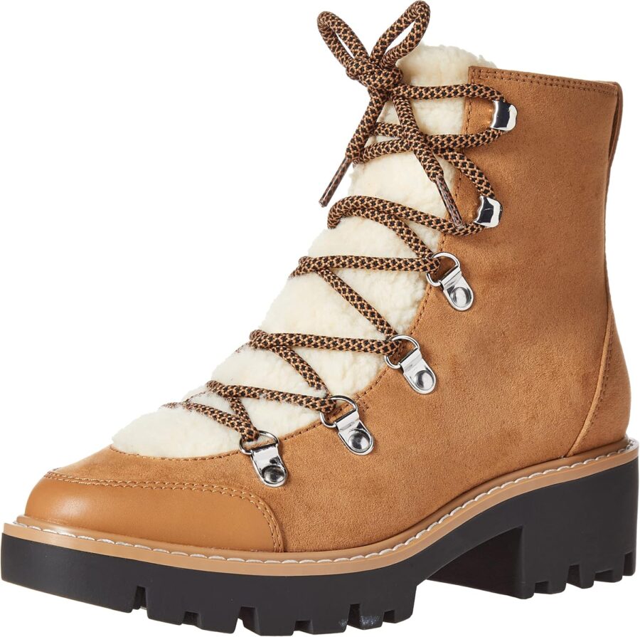 Women  Shearling Hiking Boot Hi-Top